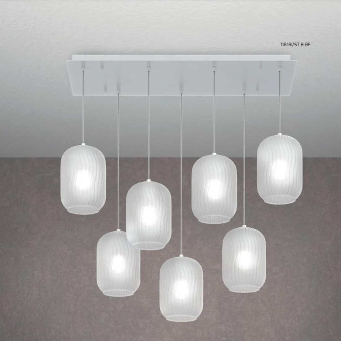 lampadario tender 7 luci