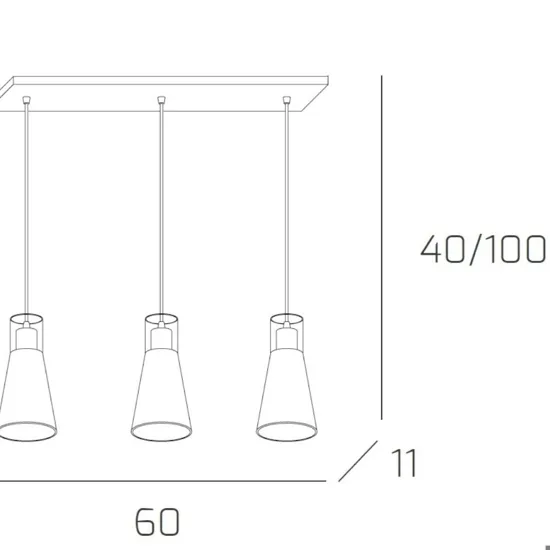 scheda cone 3 luci