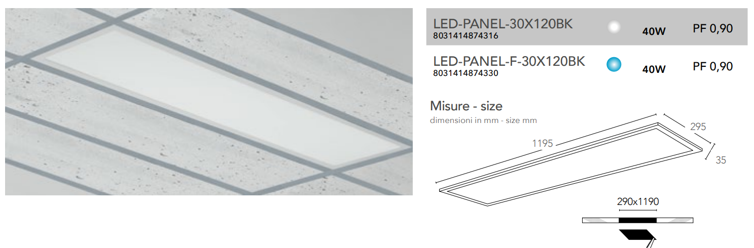 Pannello Led Panel – The Lux Illuminazione