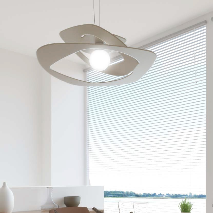 lampadario warped ambientata