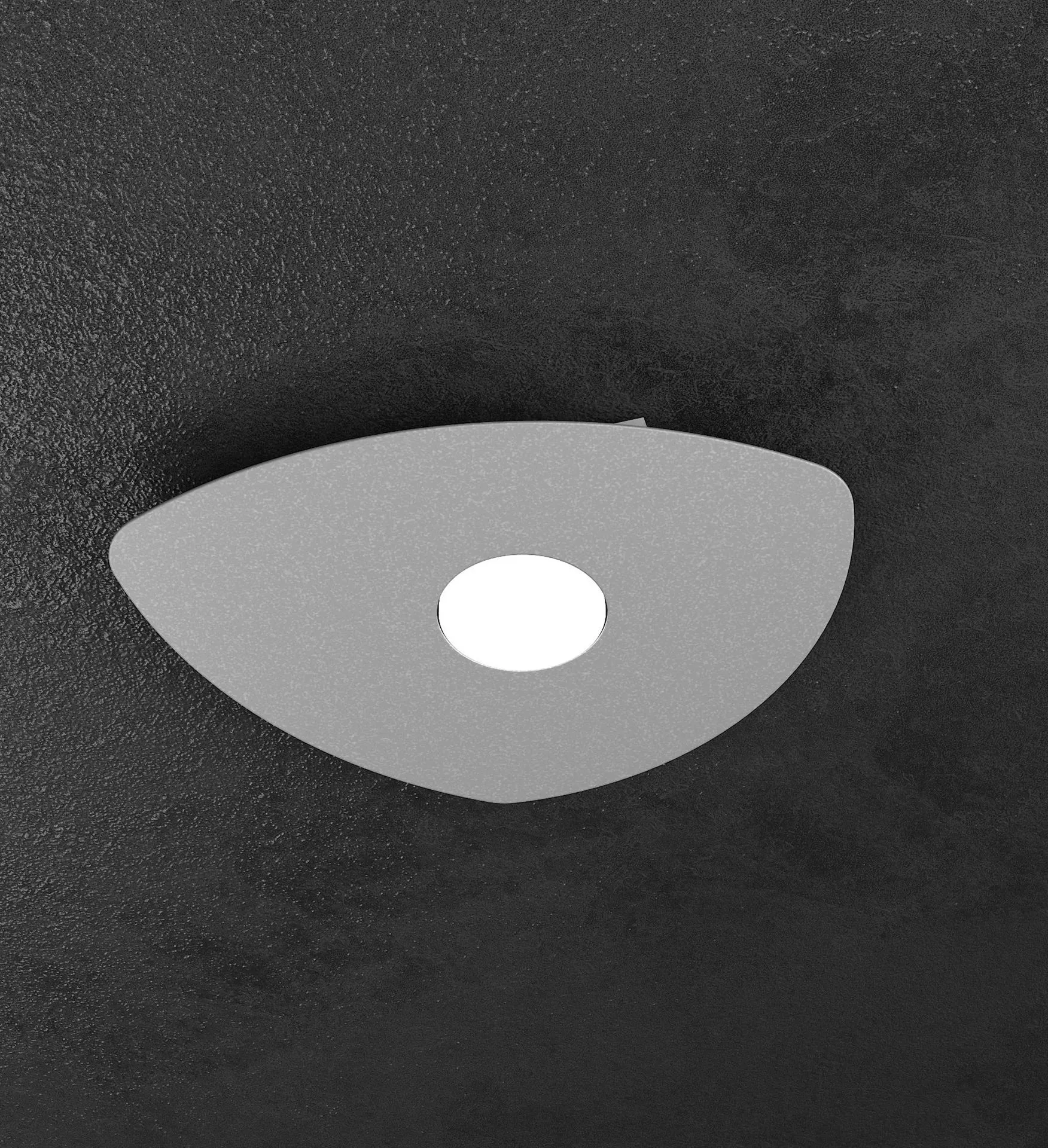 plaf shape 1 luce grigio