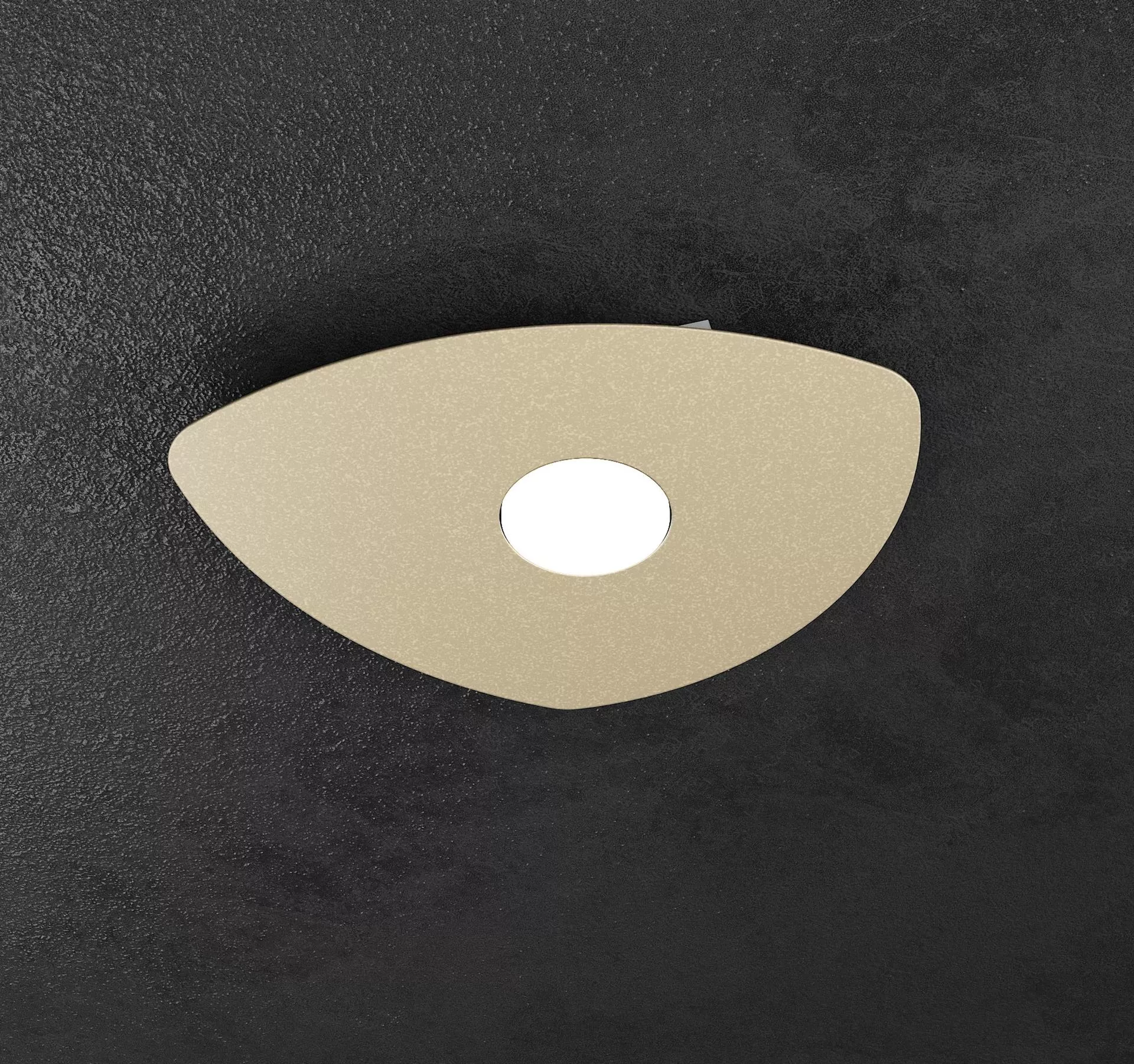 plaf shape 1 luce sabbia