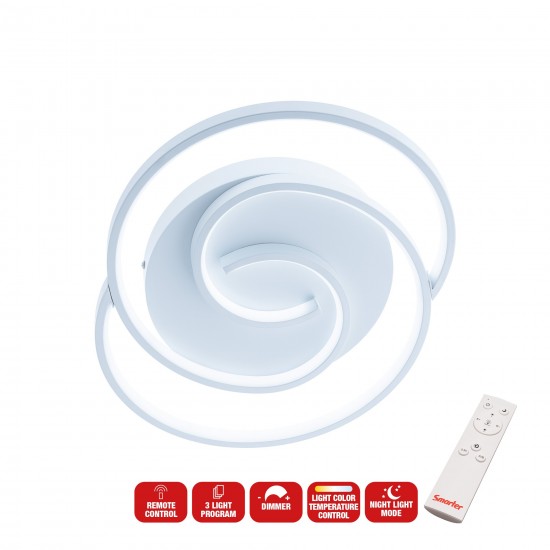 plaf intersia tonda bianco