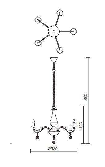 lamp fabiola 5 scheda