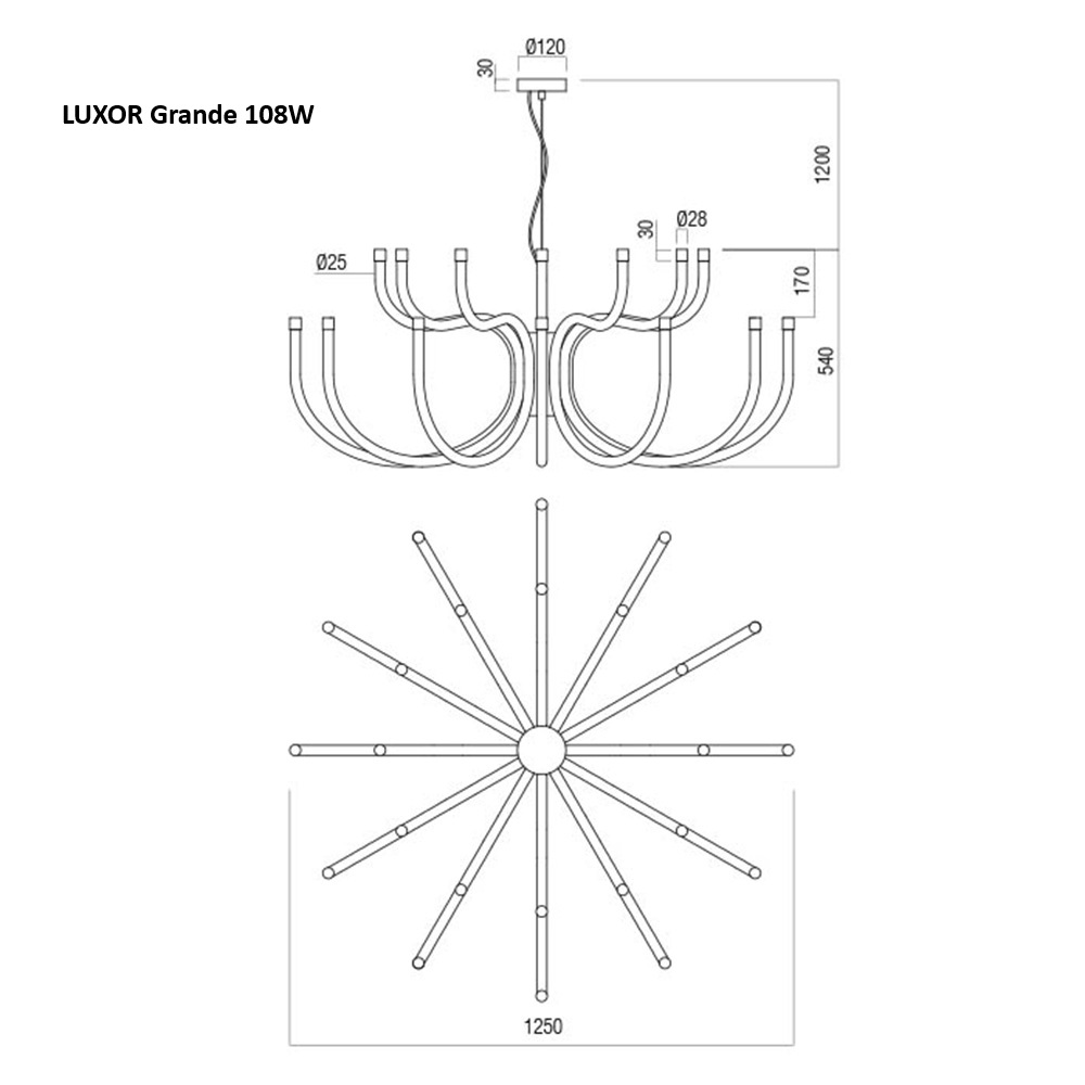 lamp luxor 125 scheda