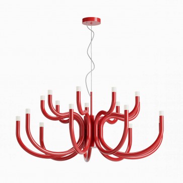 lamp luxor 96 rosso