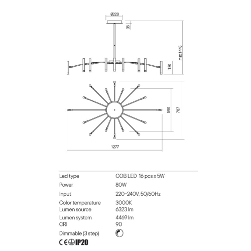 lamp rayen grande scheda