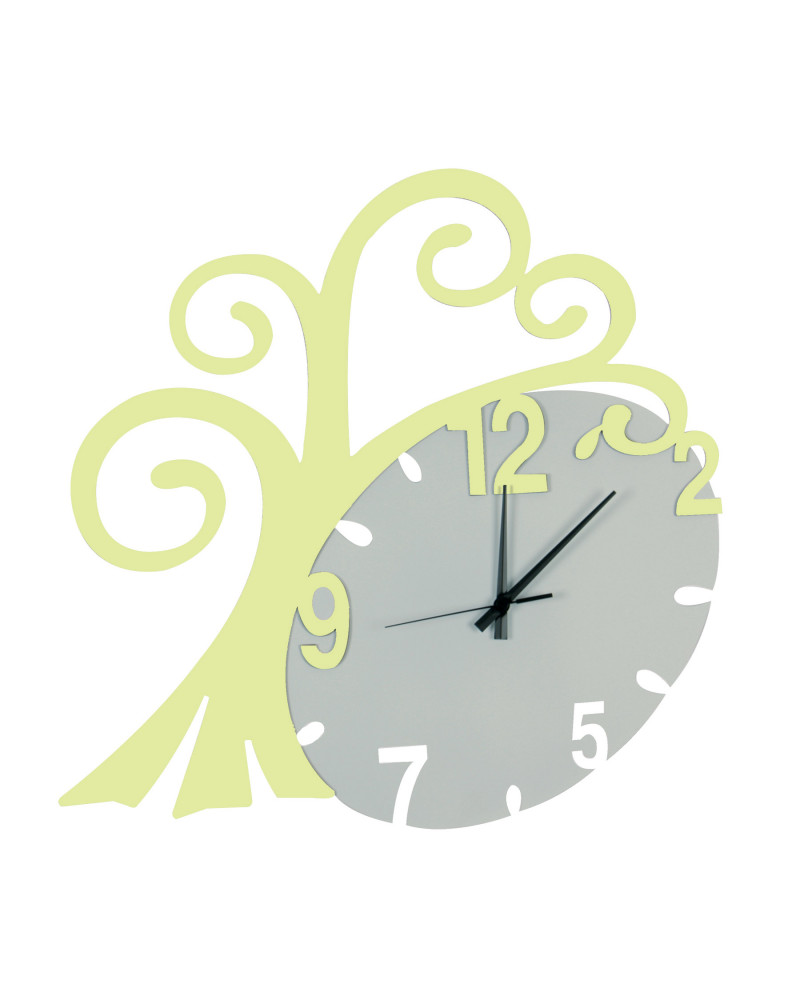 orologio-da-parete-albero-vita-verde-mela