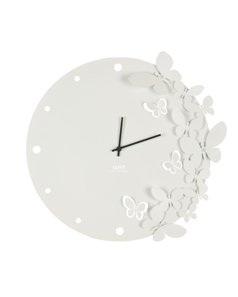 orologio-da-parete-farfalle-3d-in-danza-bianco