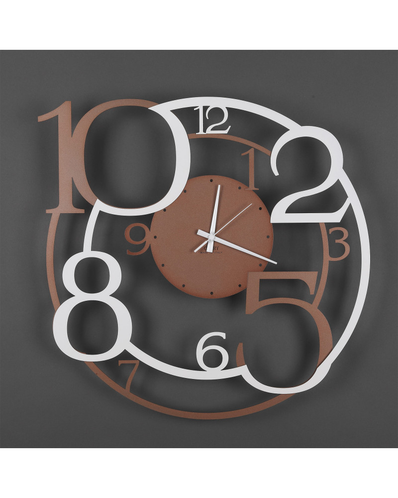 orologio-da-parete-circuito-rame-metallizzato