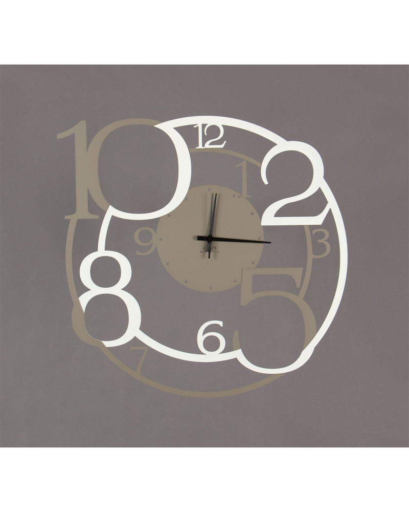 orologio-da-parete-circuito-tortora-bianco