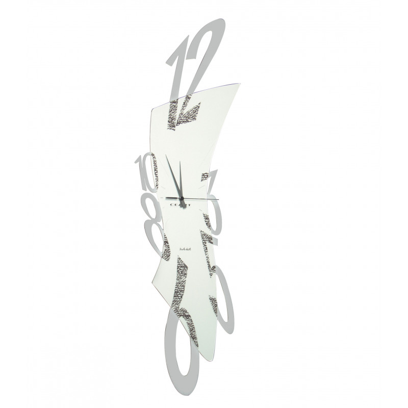 orologio-da-parete-isola-in-metallo-argento