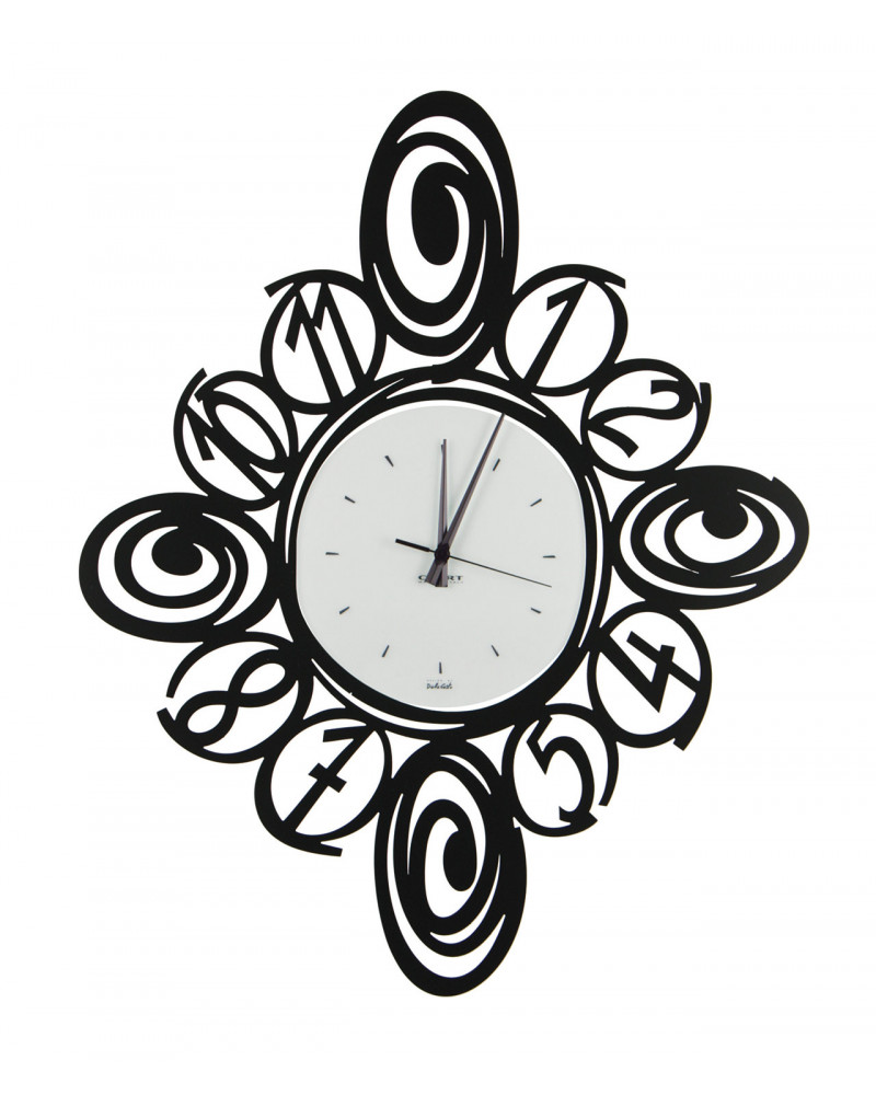 orologio-da-parete-spirali-nero