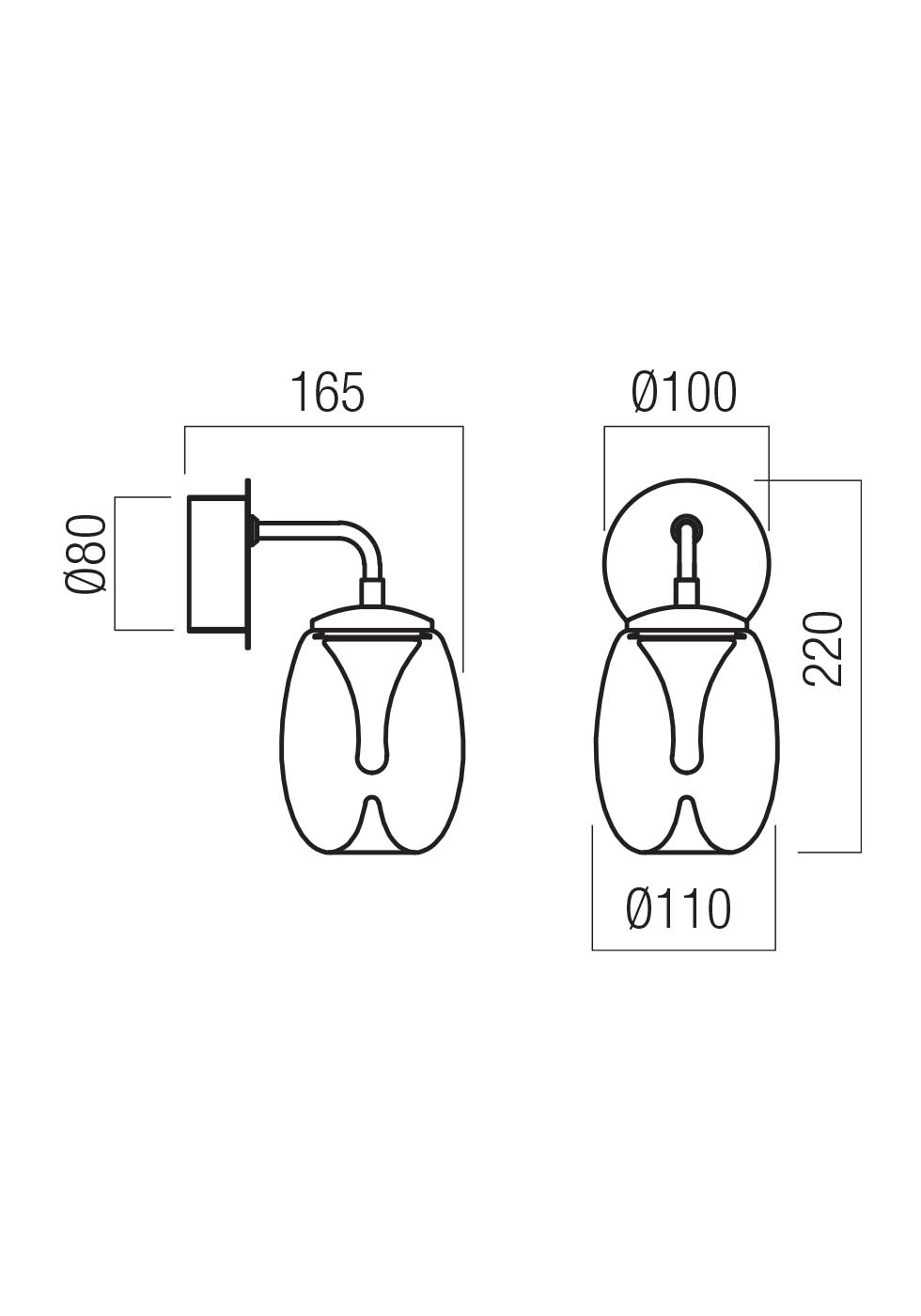 applique drop scheda