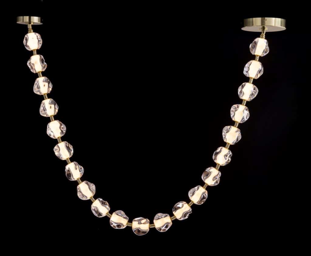 ciottolo lungo oro
