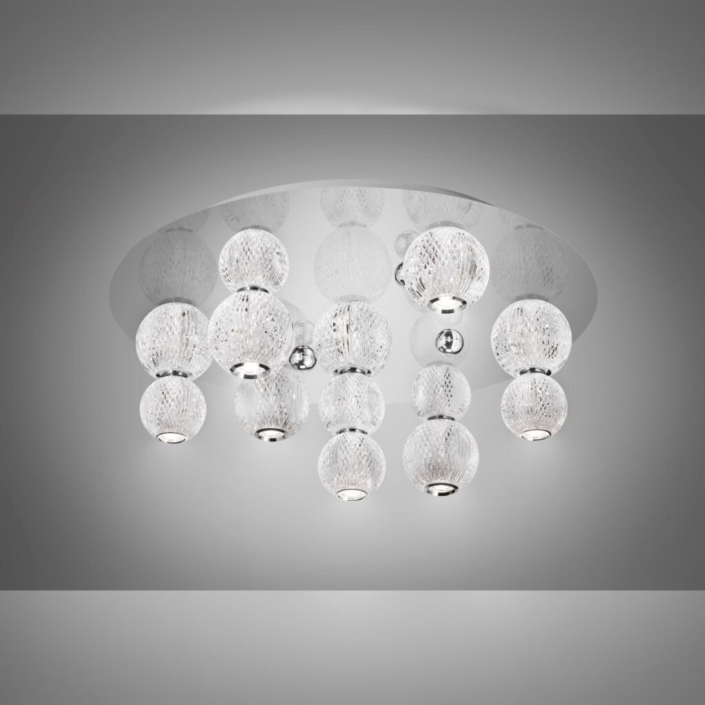 diamante tonda corta cromo
